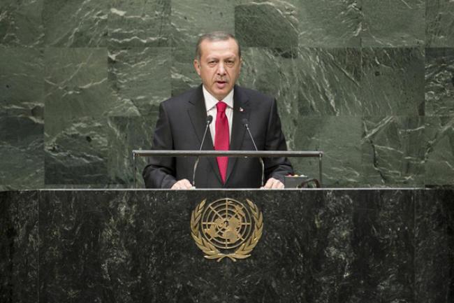 In first address to UN Assembly, Turkish President urges support for victims of terrorism