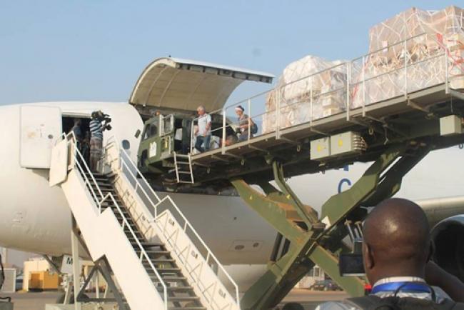 UNICEF airlifts urgent supplies to South Sudan