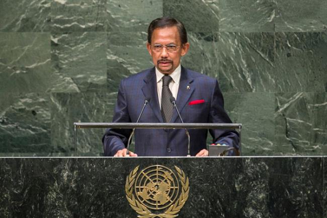 Brunei highlights importance of peace in development, in UN Assembly address