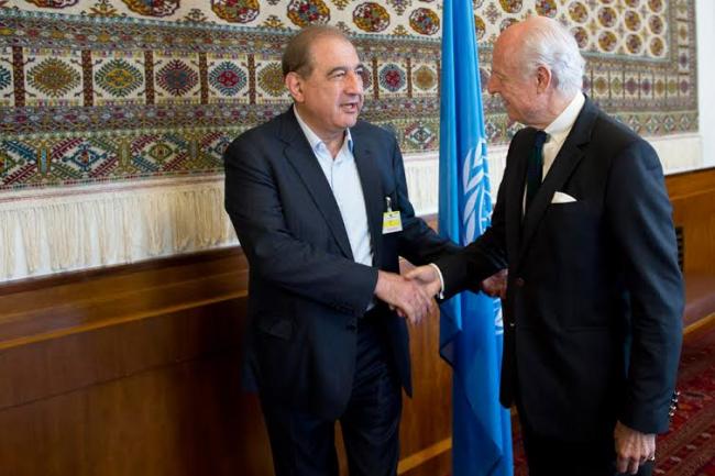 Geneva, UN envoy on Syria meets with international stakeholders 