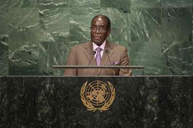 ‘No compromises’ in implementation of 2030 Agenda, Zimbabwe’s Mugabe tells UN Assembly