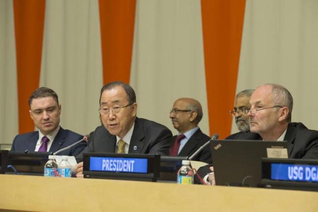 'Now is the time for implementation,' Ban urges session on integrating UN sustainability agenda