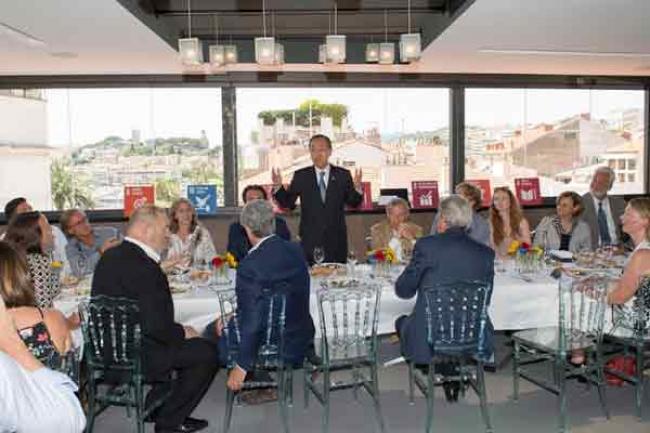 In Cannes, Ban pitches ad agencies on Global Goals, announces ‘Common Ground’ partnership