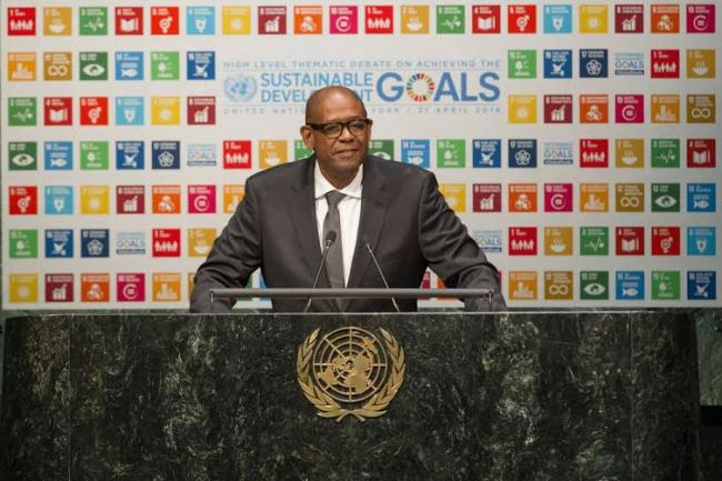 At UN, Forest Whitaker calls on leaders to ensure benefits of global goals ‘touch everyone’