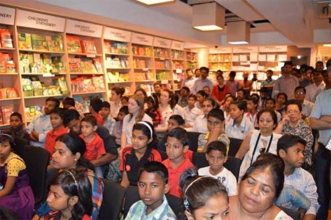 STORY distributes books to underprivileged children 
