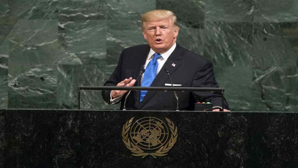All nations should embrace their sovereignty, US President tells world leaders at UN Assembly