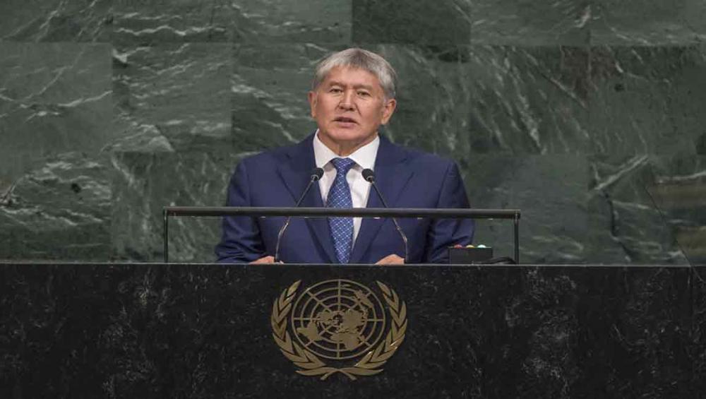 Focus on people’s prosperity key to sustainable development, says Kyrgyz leader at UN Assembly