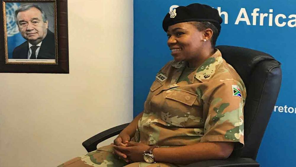 UN peacekeeper in DR Congo honoured for combatting sexual violence on the frontlines