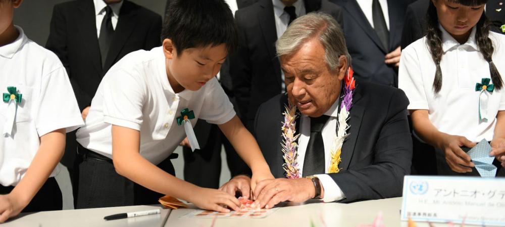 Nagasaki is ‘a global inspiration’ for peace, UN chief says marking 73rd anniversary of atomic bombing