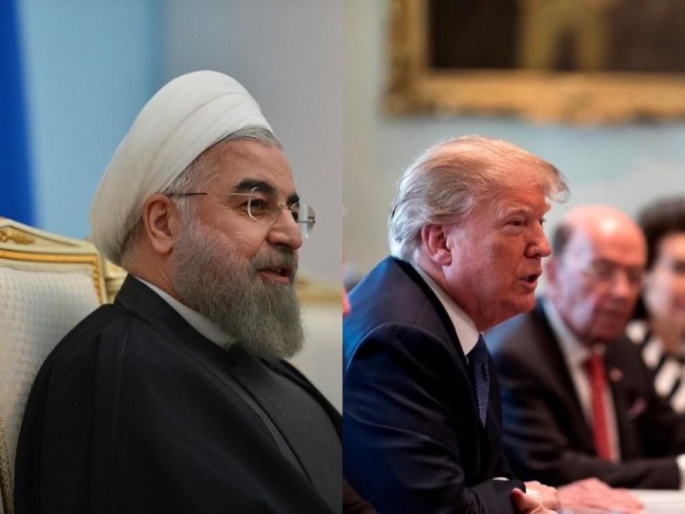Trump goes all out on Twitter following Rouhani