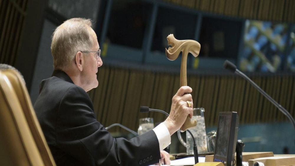 Keeping order in the General Assembly: The strange saga of how a Viking gavel was broken, then lost, then carved again