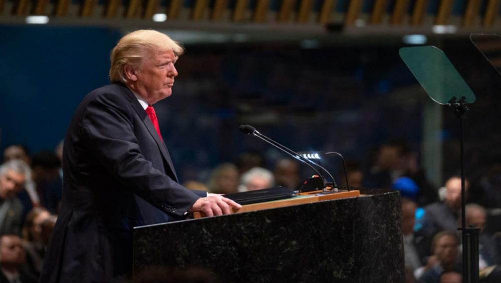 US President Trump rejects globalism in speech to UN General Assembly’s annual debate