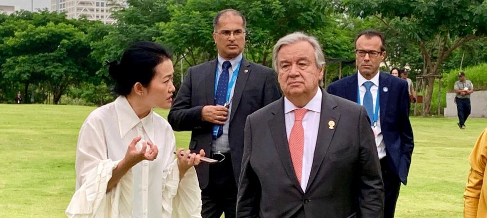 Coal addiction ‘must be overcome’ to ease climate change, UN chief says in Bangkok