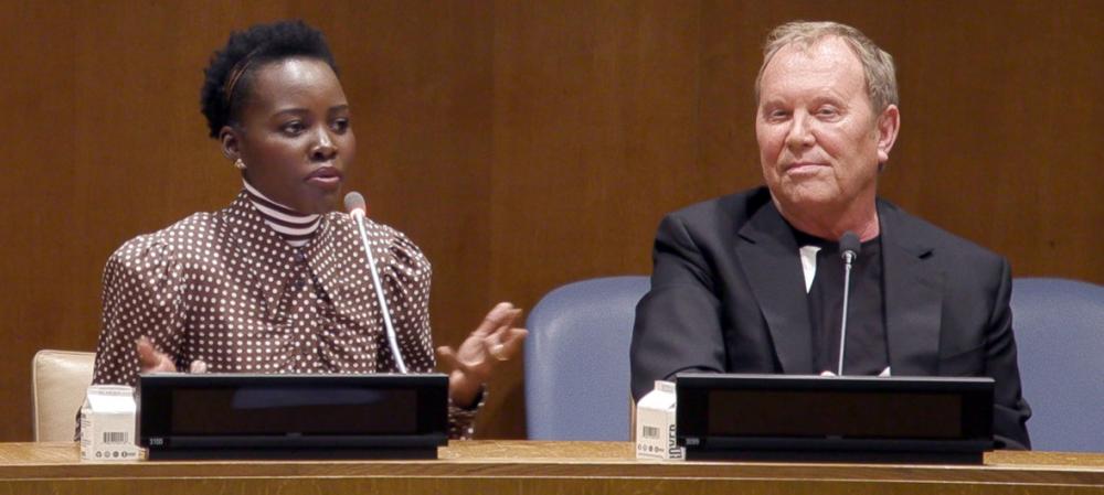 Kors and Nyong’o: Food, fashion and film join forces at UN, for the world’s hungry
