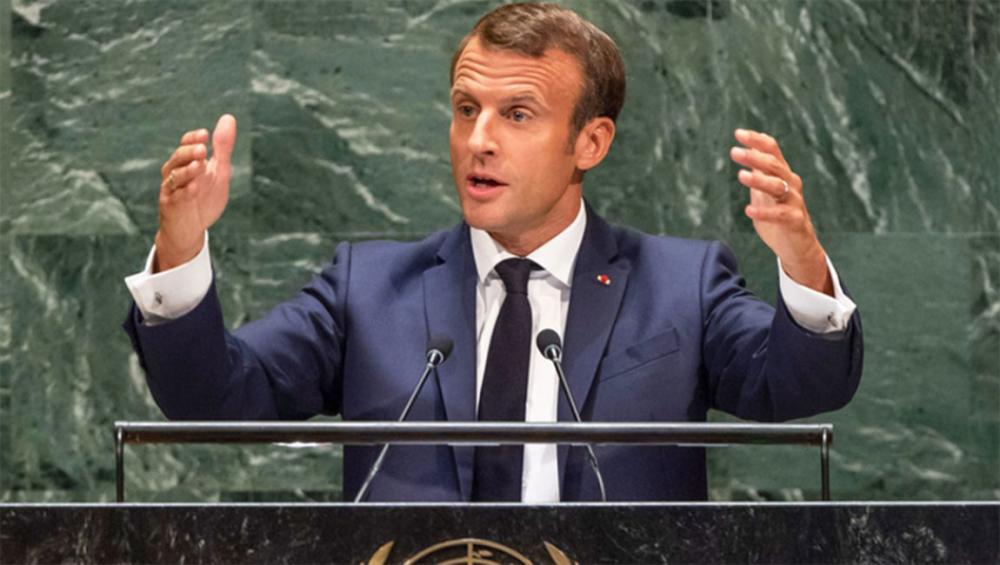 At UN, France’s Macron says more ‘political courage’ is needed to face global challenges