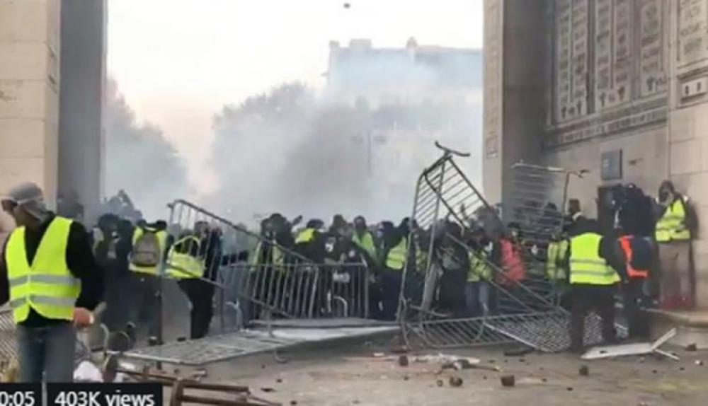 Number of Yellow Vest protesters in France fell to lowest since rallies began: Reports