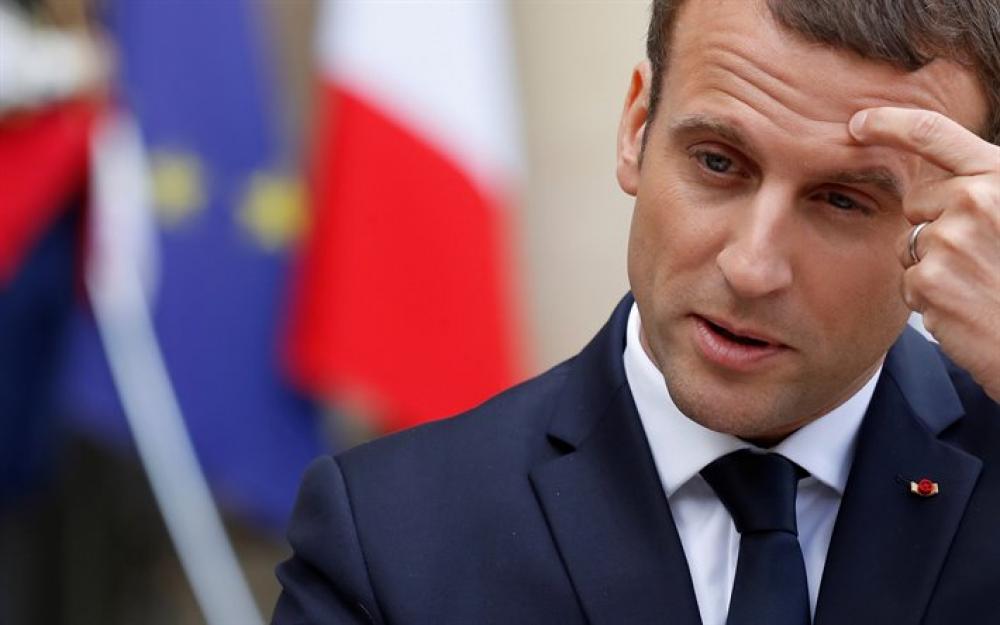 French Prez Emmanuel Macron questions China