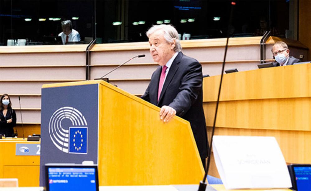 UN chief urges European Parliament to support COVID vaccines for all
