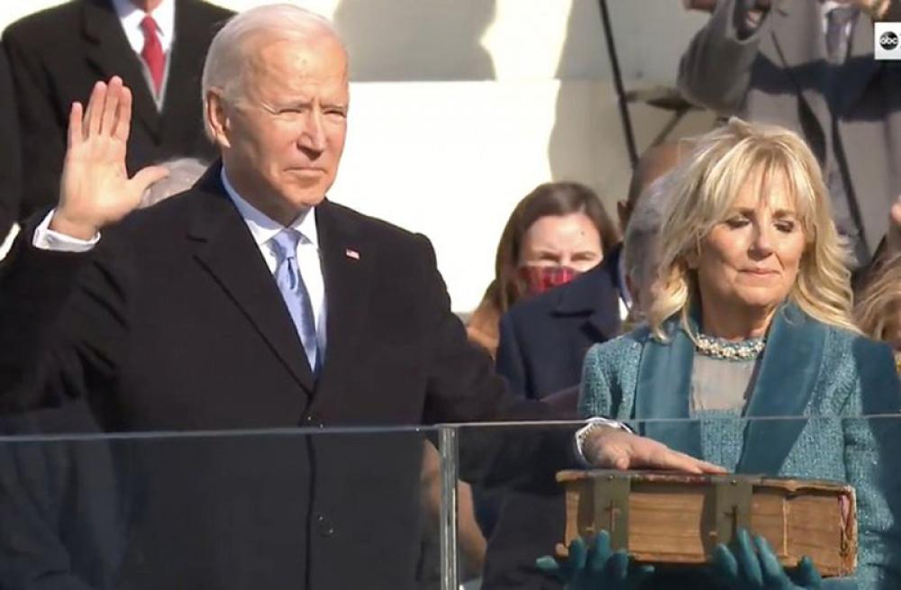 This is America's day: Joe Biden after taking oath as 46th US President