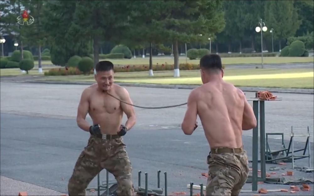 North Korea releases video of extreme drill of soldiers