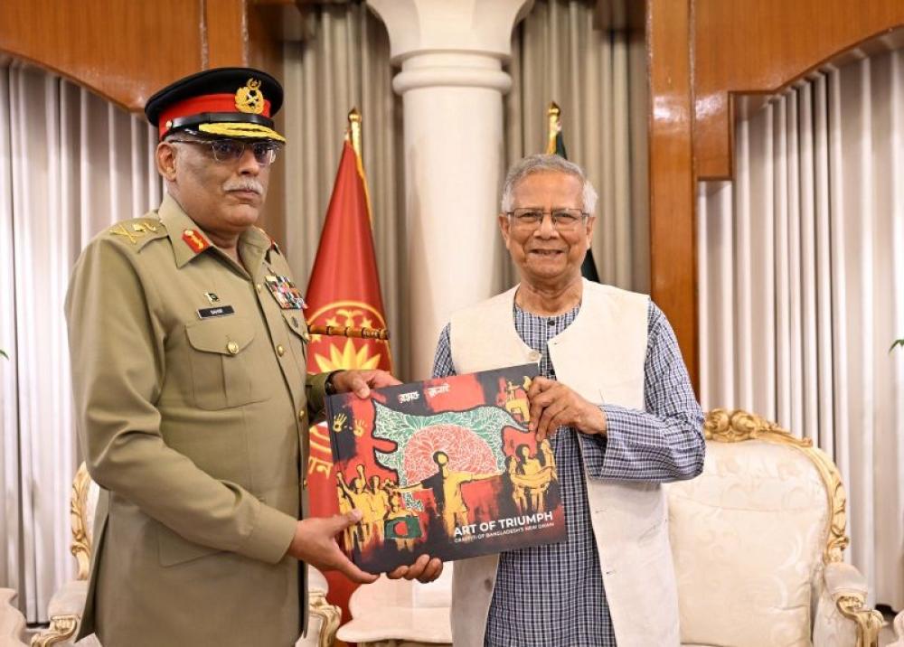Bangladesh’s Muhammad Yunus faces backlash over ‘map’ showing India’s Northeast as Bangladesh