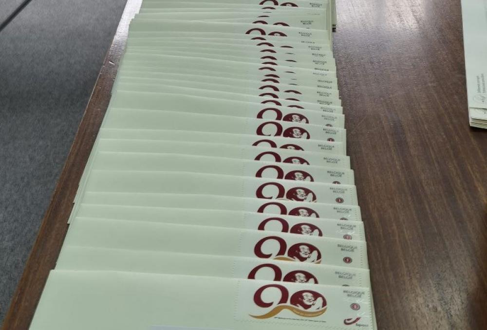 Belgium: Office of Tibet in Brussels releases a series of postal stamps marking Dalai Lama