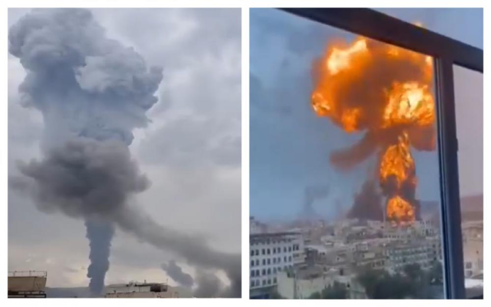Israel targets Houthi military targets in Yemen's Sanaa Israel targets Houthi military targets in Yemen's Sanaa