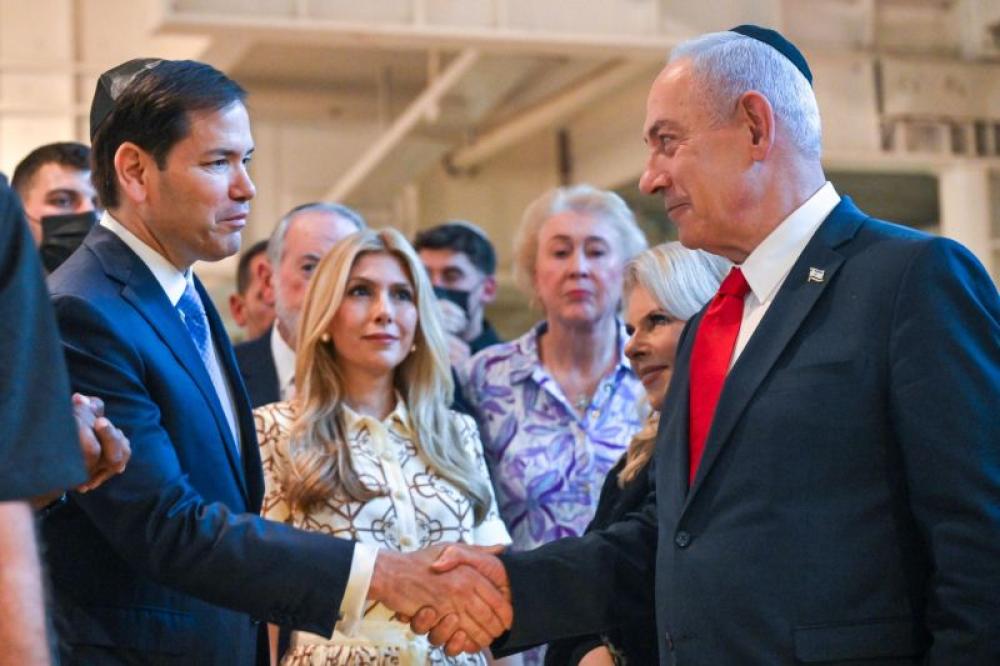 US backs Israel's goal to eradicate Hamas group, says Marco Rubio during Jerusalem visit 