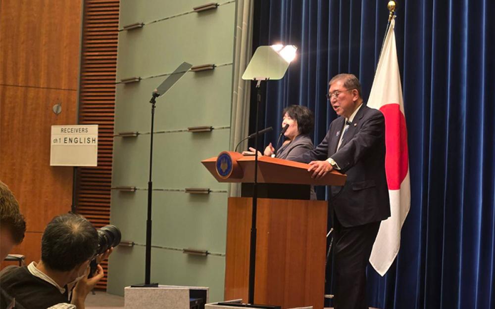 Japanese PM Ishiba expresses intention to resign within a year after taking office Japanese PM Ishiba expresses intention to resign within a year after taking office