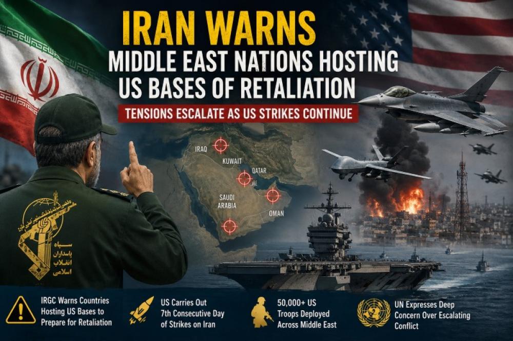Iran threatens retaliation against nations backing US military operations