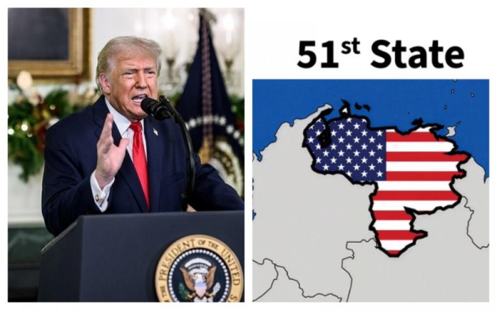 Trump shocks with &lsquo;Venezuela as America&rsquo;s 51st state&rsquo; post