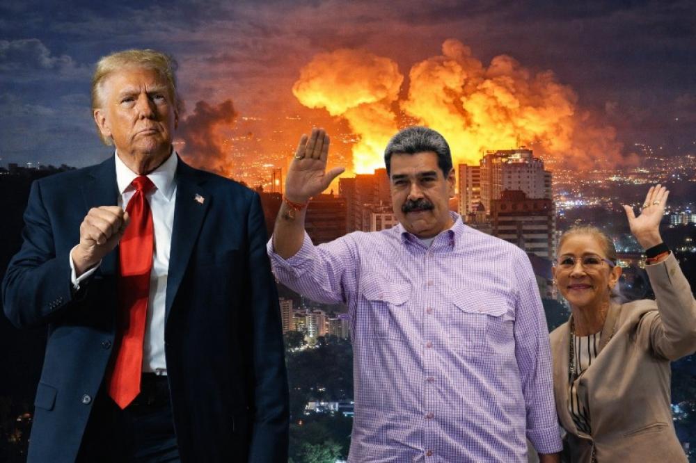 Trump announces shocking capture of Venezuela&rsquo;s Maduro and wife amid airstrikes