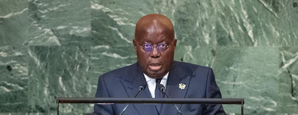 As global economic crises ‘pile up’, Ghanaian leader says it