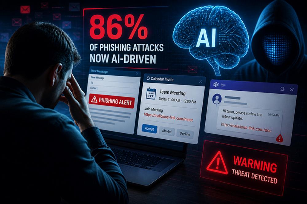  Report shows AI is powering 86% of phishing attacks &mdash; And it&rsquo;s only getting worse 