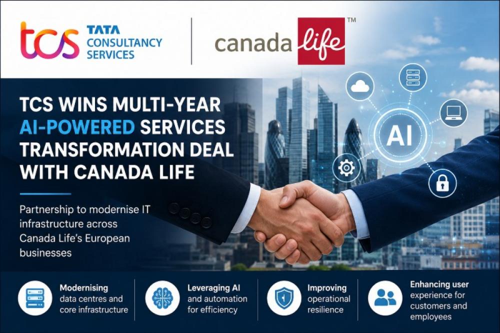 TCS expands AI ambitions with major Canada Life transformation agreement 