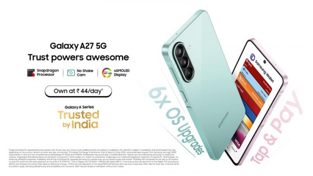 Is this Samsung&rsquo;s best mid-range phone yet? Galaxy A27 5G goes official in India 