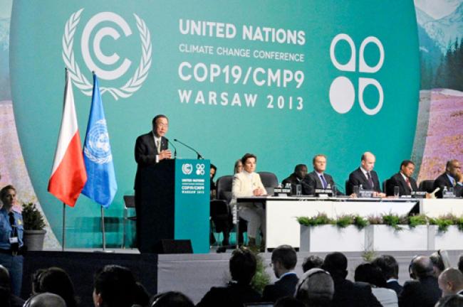 Ban urges climate negotiators to reach global deal