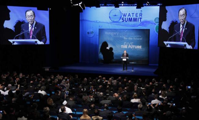 Water holds key to sustainable development: Ban