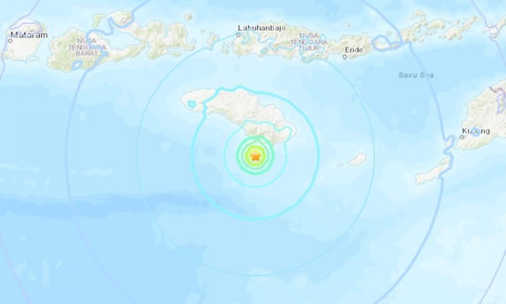 Magnitude 6 earthquake hits Indonesia's Sumba Island 