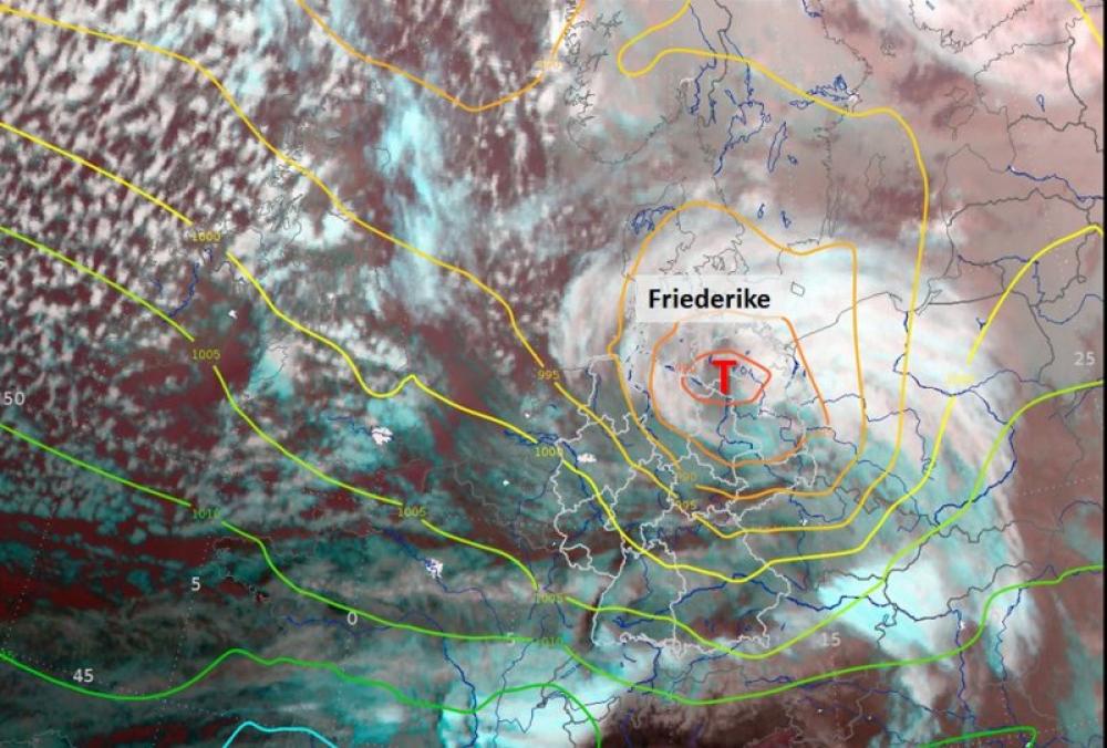 At least nine killed as storm Friederike wreaks havoc in Germany, the Netherlands