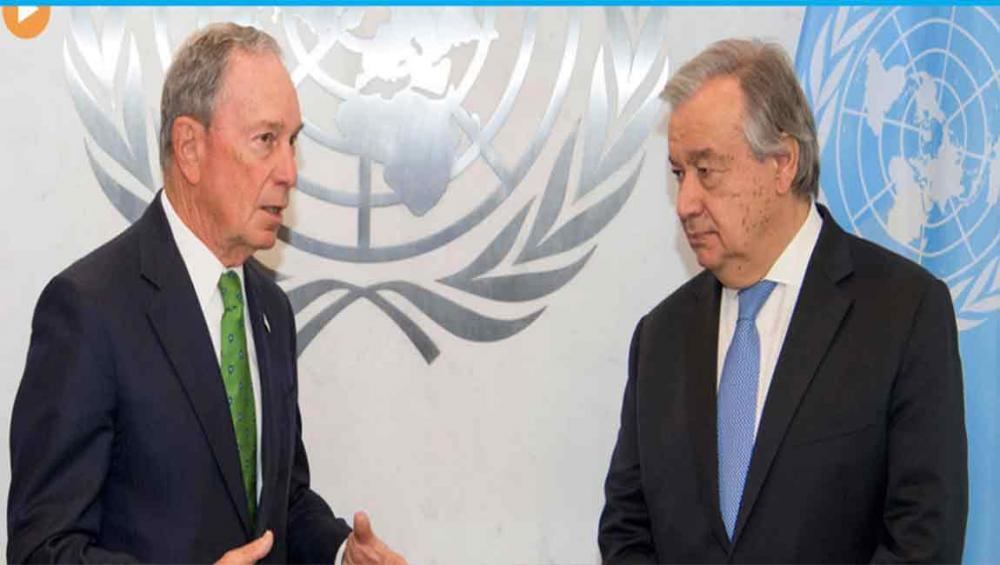 UN chief appoints former New York Mayor as Special Envoy for Climate Action
