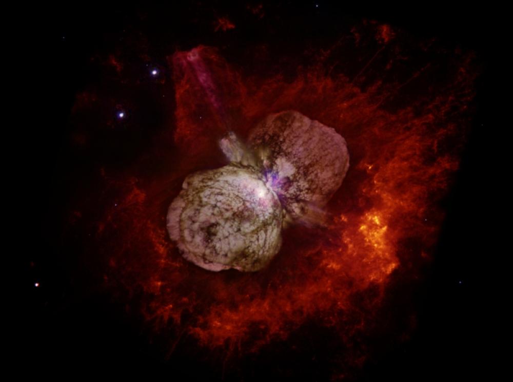 NASA's NuSTAR Mission proves superstar Eta Carinae shoots cosmic rays