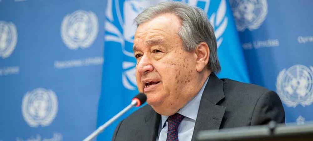 Cooperation key to weathering climate crisis, growing inequality, new tech challenge: Guterres