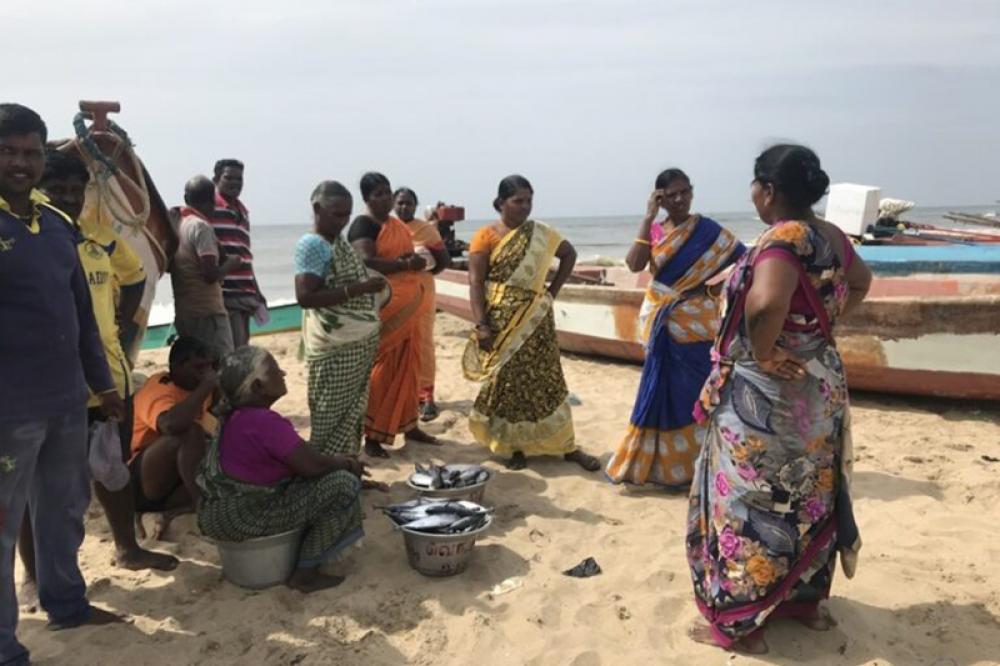 Rising frequency and intensity of cyclones is a direct threat to the livelihood of fishers. Photo by Nidhi Jamwal.