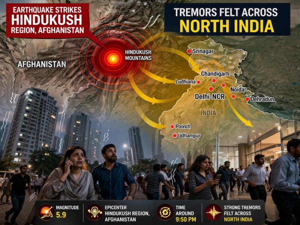 Afghanistan quake kills 8, tremors trigger India-Pakistan panic 