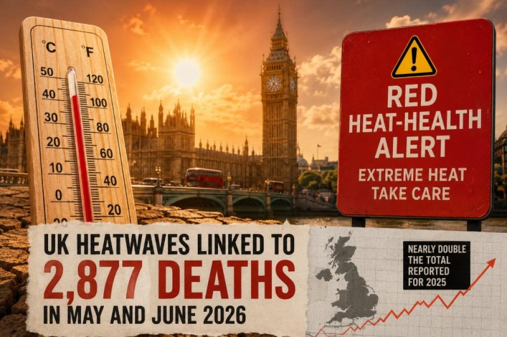 Red alert, rising deaths: UK's deadly heatwave leaves nearly 2,900 dead 