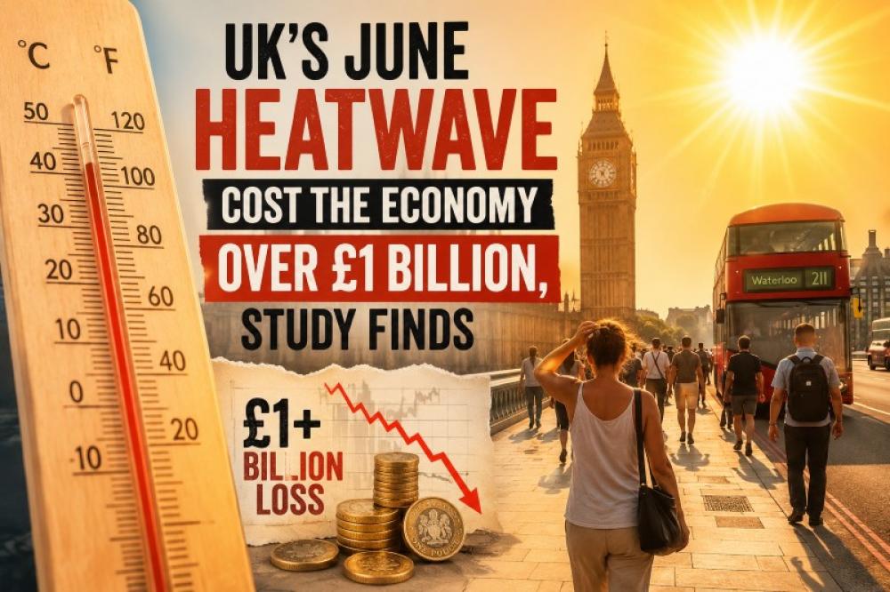 Britain's heatwave didn't just break records&mdash;It erased over &pound;1 billion from economy 
