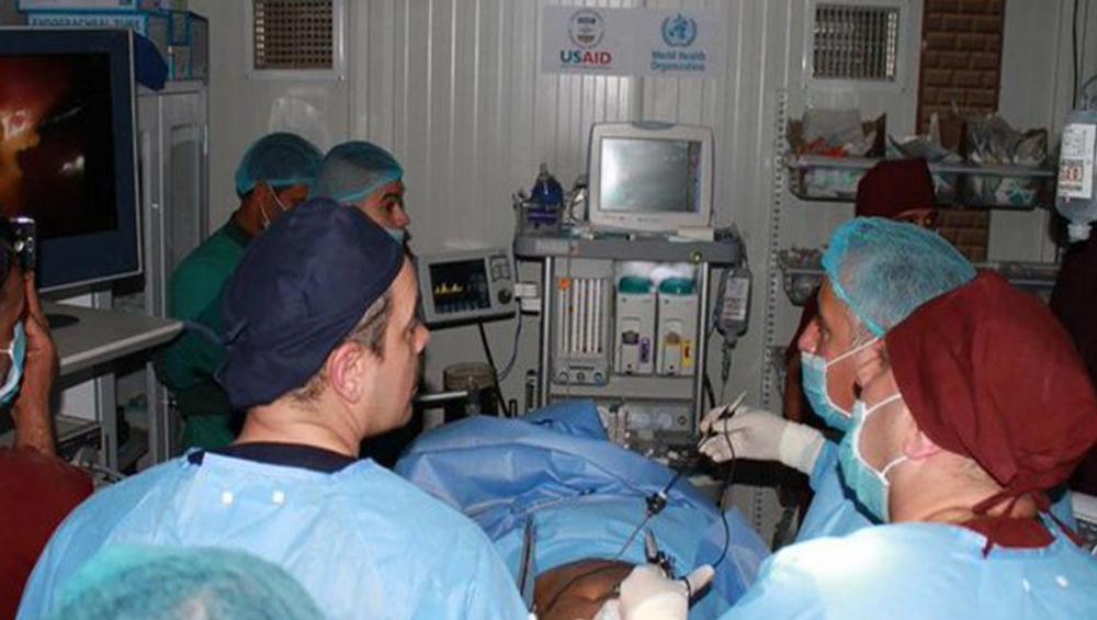 Keyhole surgery returns to war-shattered Mosul as WHO prioritizes medical improvements