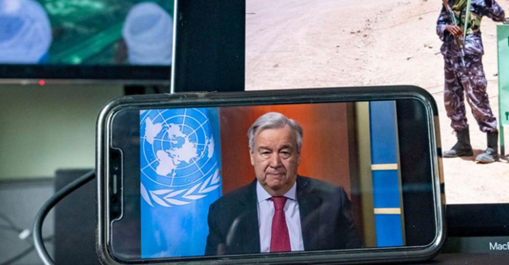 UN chief urges unity in mobilizing ‘every ounce of energy’ to defeat coronavirus pandemic
