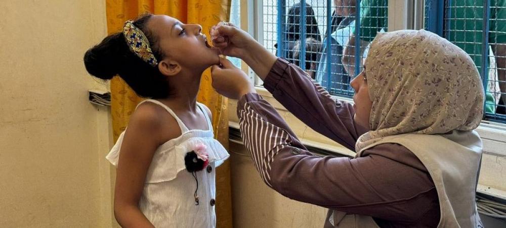 New UNICEF report says 85 per cent of children affected by polio in 2023 lived in fragile, conflict-affected areas